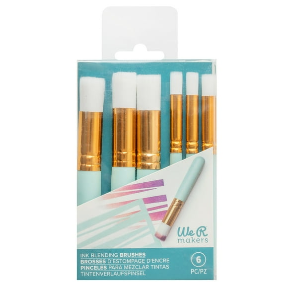 We R Blending Brushes 6/Pkg-Small/ Medium