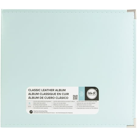 We R Classic Leather D-Ring Album 12"X12"-Mint
