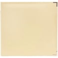 thumbnail image 1 of We R Classic Leather D-Ring Album 12"X12"-Vanilla, 1 of 2