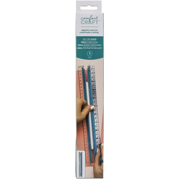We R Comfort Craft Easy Grip Ruler 12"-