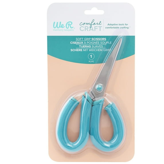 We R Comfort Craft Soft Grip Scissors 8"