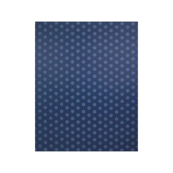 We R Designer Posterboard 22"X28"-Navy Dots/Navy Solid