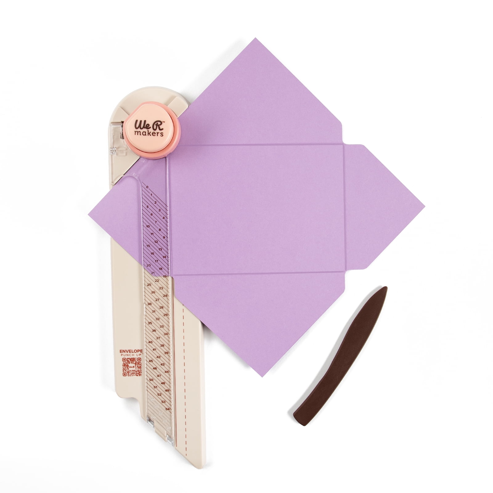 We R Memory Keepers Envelope Punch Board 14.25" x 4" x 2" with Scoring Guide and Corner Punch