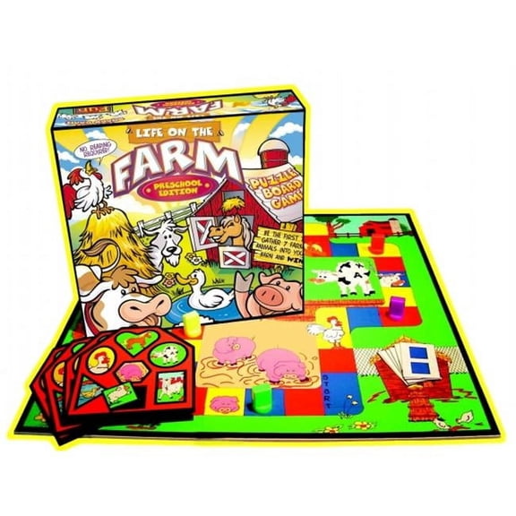 We R Fun Games 10111-1   Preschool Life on the Farm Board Game