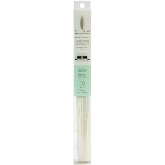 We R Memory Foil Quill Foil Roll 12x96" Pearl