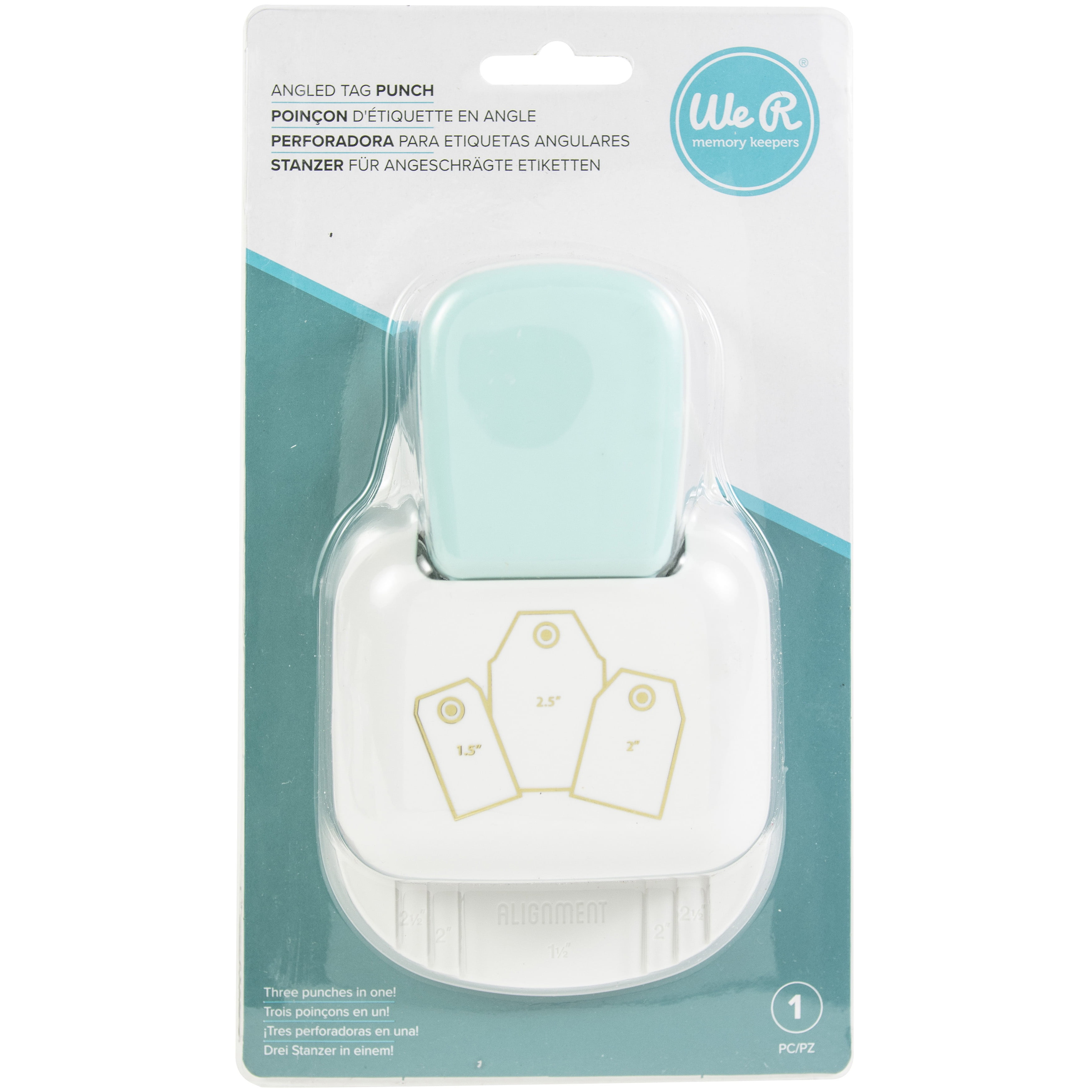 We R Memory Keepers 3 in 1 Punch - Angled Tags