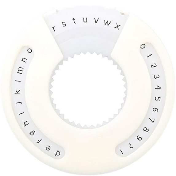 We R Memory Keepers 6600435 San Serif Small Label it Font Wheel