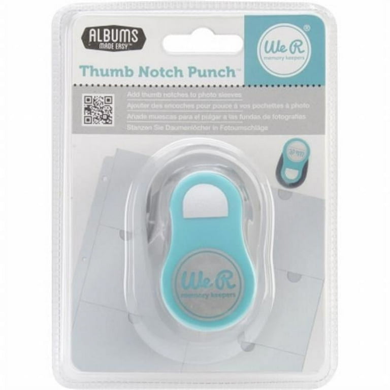 We R Memory Keepers Thumb Notch Punch, 3x2 Inch Photo Sleeve Tool