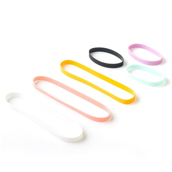 We R Memory Keepers Cinch Elastic Binding Bands 12/Pkg-