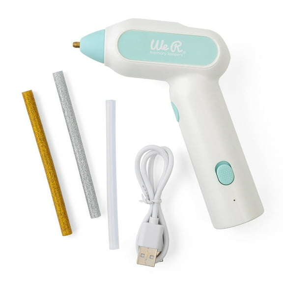 We R Memory Keepers Creative Flow Glue Gun-Blue