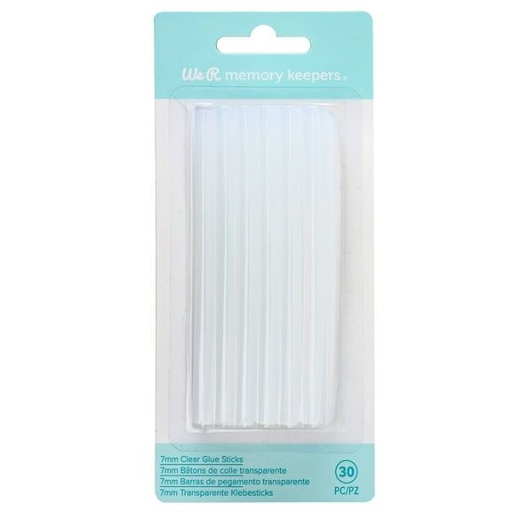 We R Memory Keepers Creative Flow Hot Glue Sticks 30/Pkg-Clear