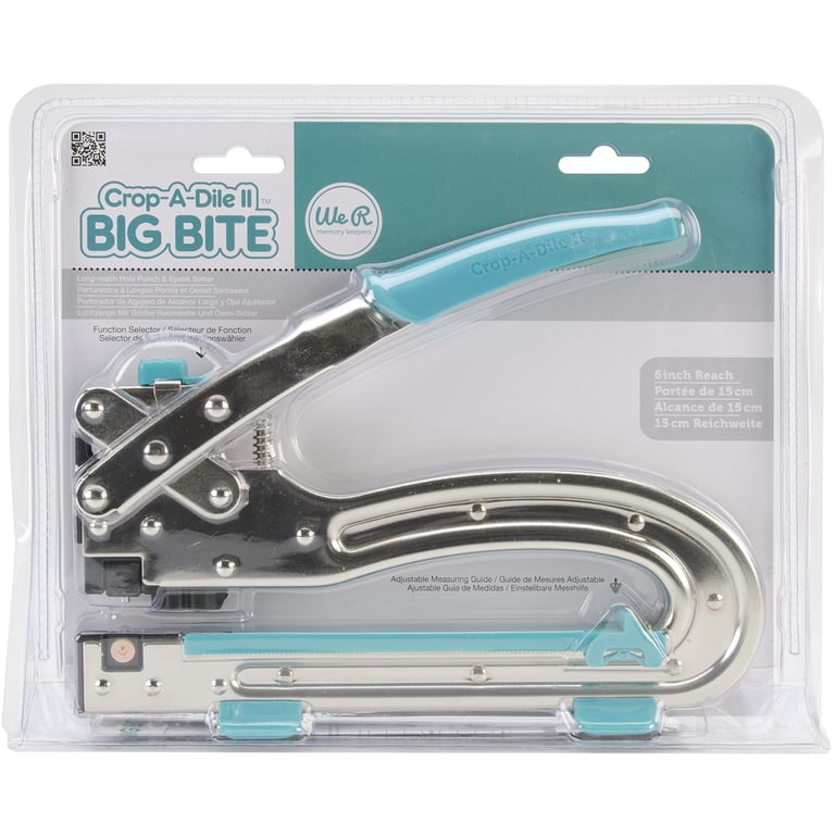 We R Memory Keepers Crop-A-Dile II Big Bite, Heavy-duty grommet