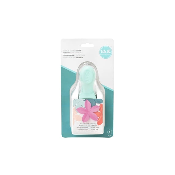 We R Memory Keepers Embossing Punch-Tropical Flower