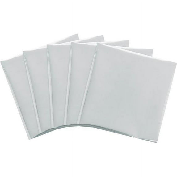We R Memory Keepers Foil Quill 12"X12" Foil Sheets 15/Pkg-Silver Swan