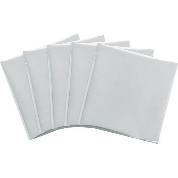 We R Memory Keepers Foil Quill 12"X12" Foil Sheets 15/Pkg-Silver Swan