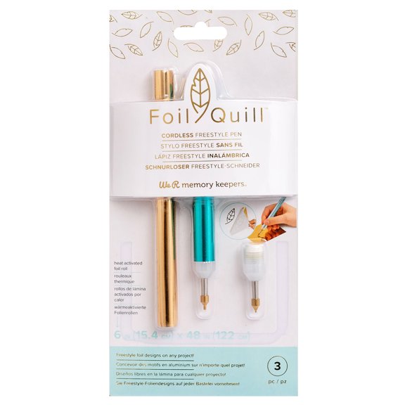 We R Memory Keepers Foil Quill Cordless Freestyle Pen-3 Pieces