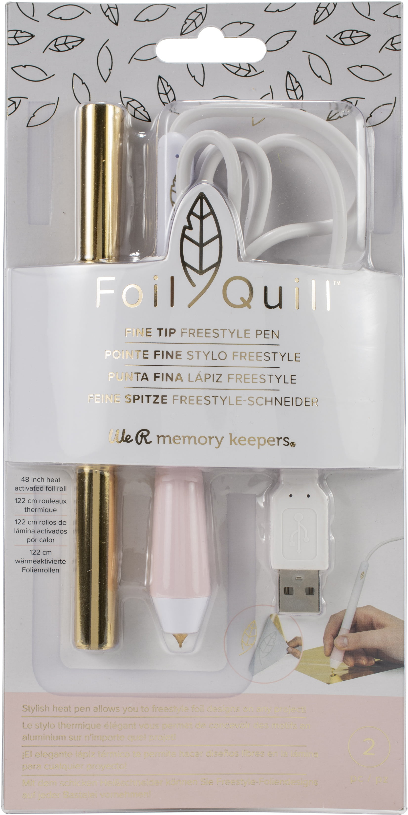 We R Makers Foil Quill Freestyle Pen - Fine Tip - 20565161