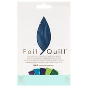 We R Memory Keepers Foil Quill Sheets - 4 x 6 Inch Sheets - Peacock (30 Piece)