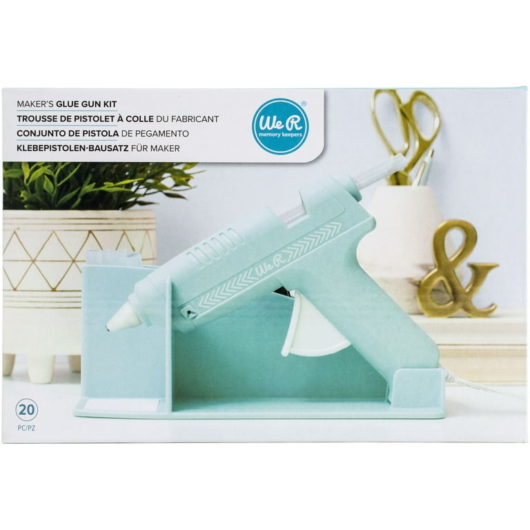 High Temperature Mini Glue Gun, Mint, 3 x 5 1/4 inches