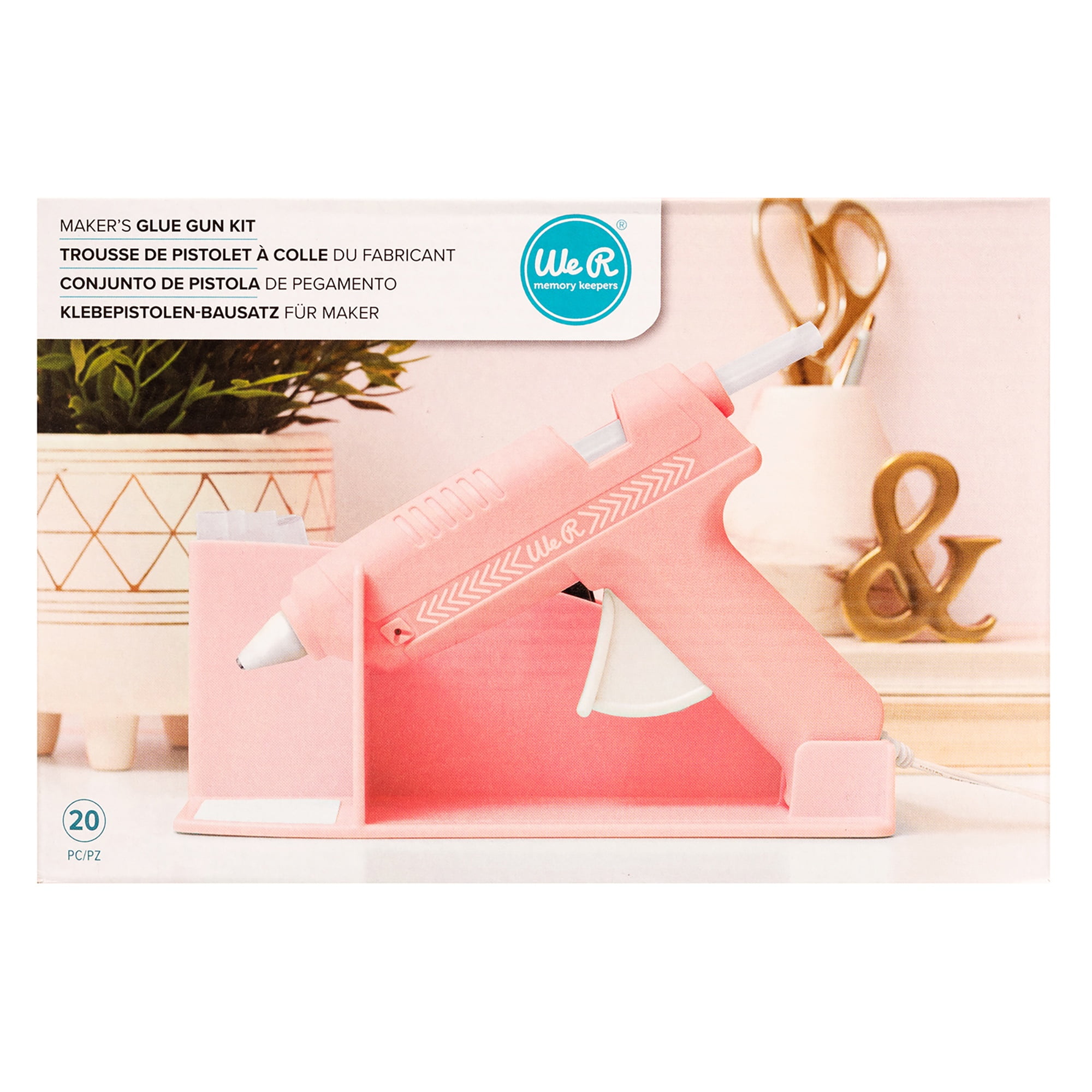 We R Glue Gun Kit-Pink