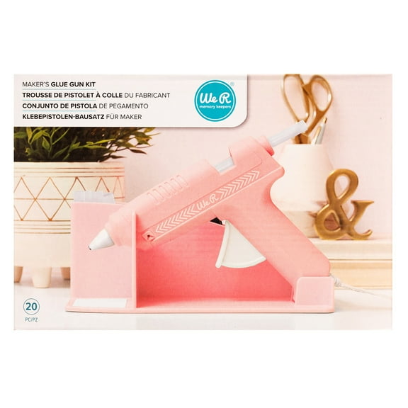 We R Maker's Glue Gun Kit-Pink