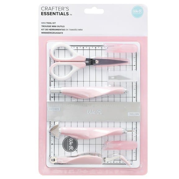 We R Memory Keepers Mini Tool Kit-Pink