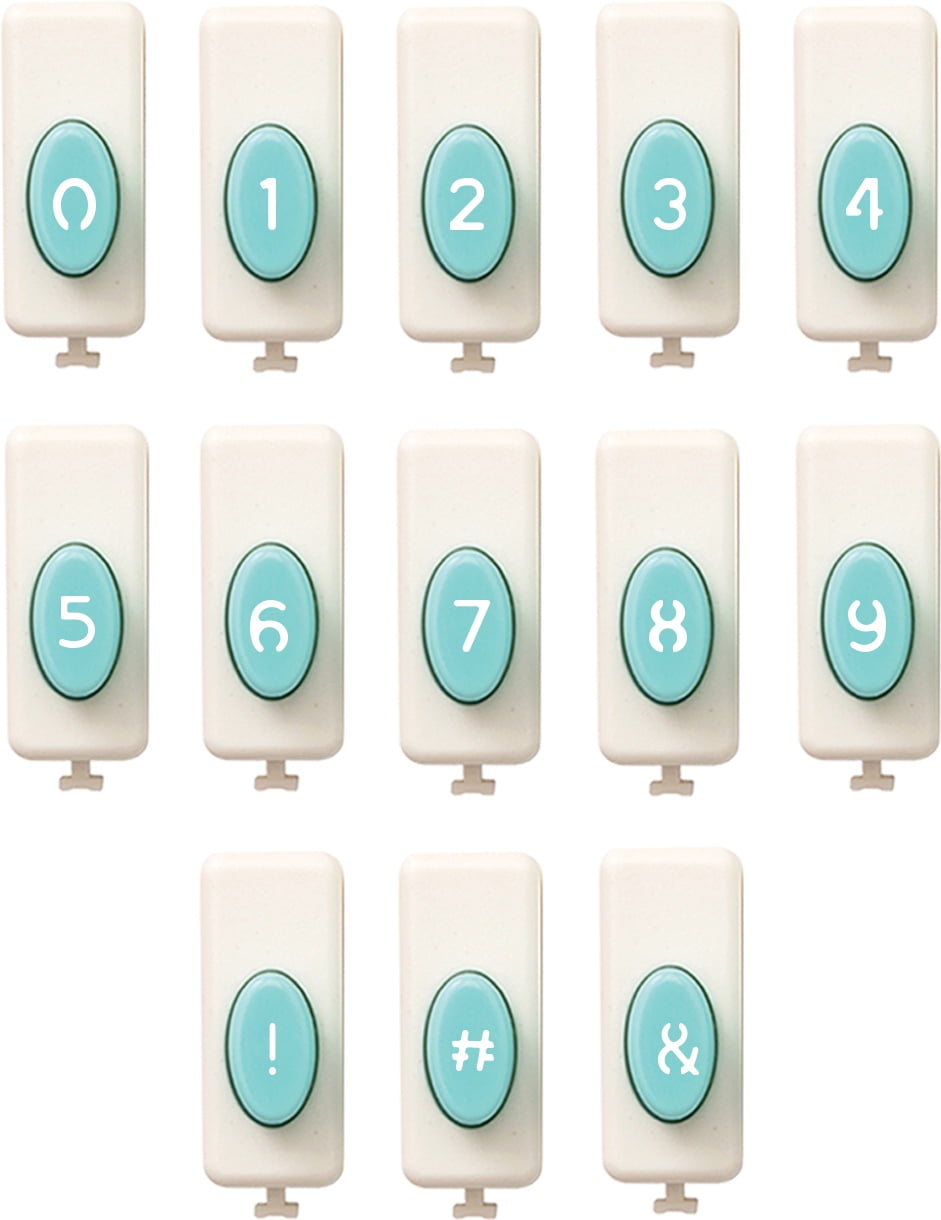 We R Memory Keepers Numbers & Symbols Punch Set -
