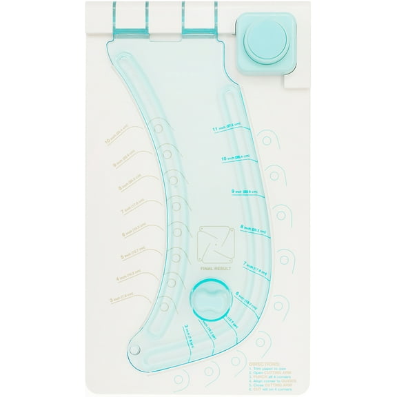 We R Memory Keepers Pinwheel Punch Board Makes 20 Sizes