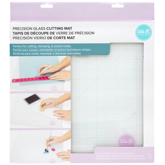 American Crafts We R Makers Lilac Glass Mat — product image