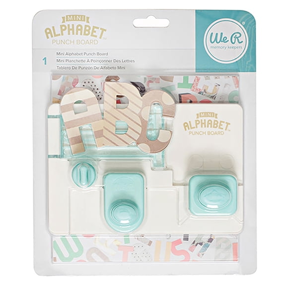 We R Memory Keepers Punch Board 1.5inx2.5 Scrapbooking Tool Kits