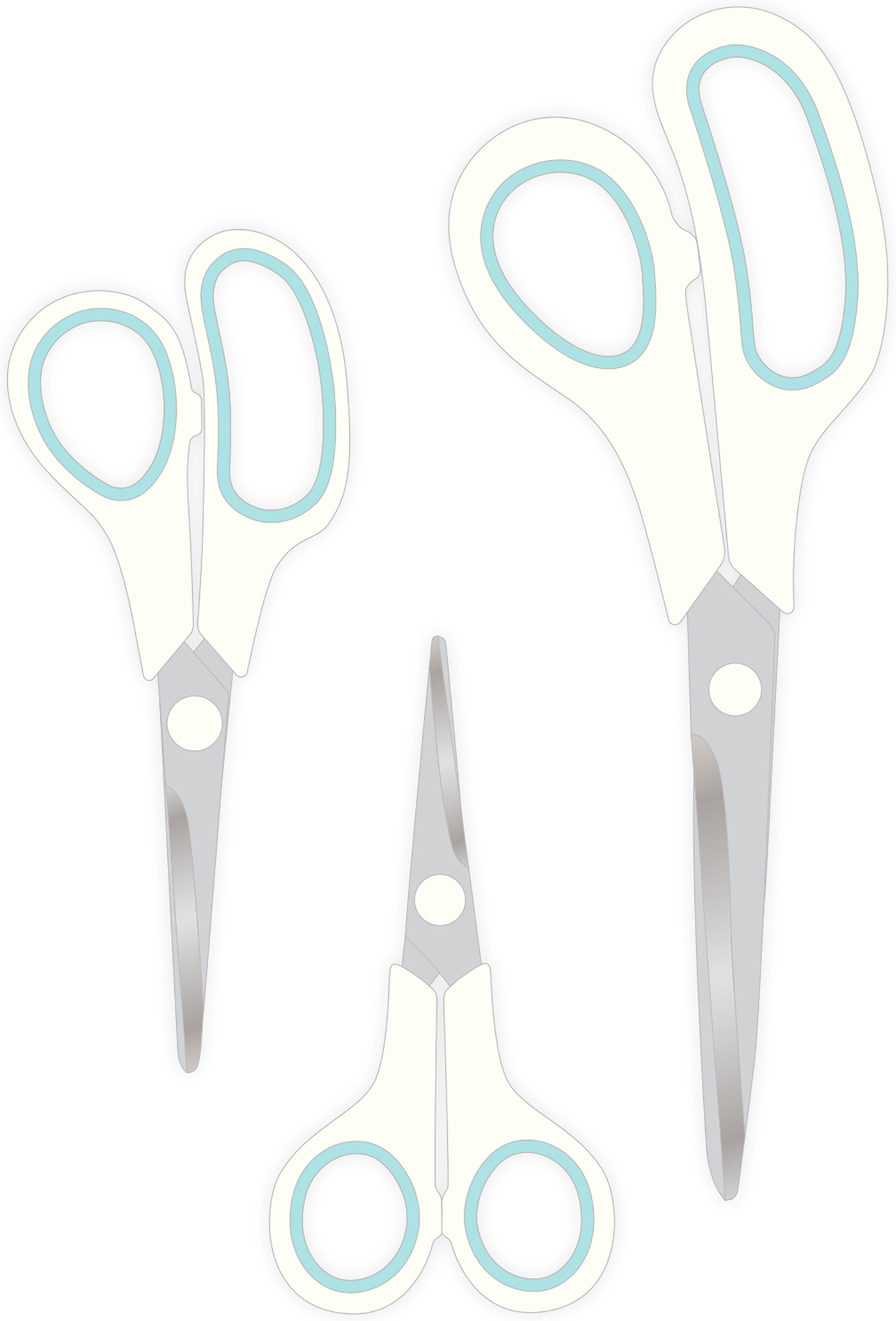 We R Memory Keepers Scissors 3/Pkg-