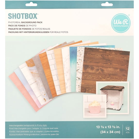 We R Memory Keepers ShotBox Photoreal Backgrounds