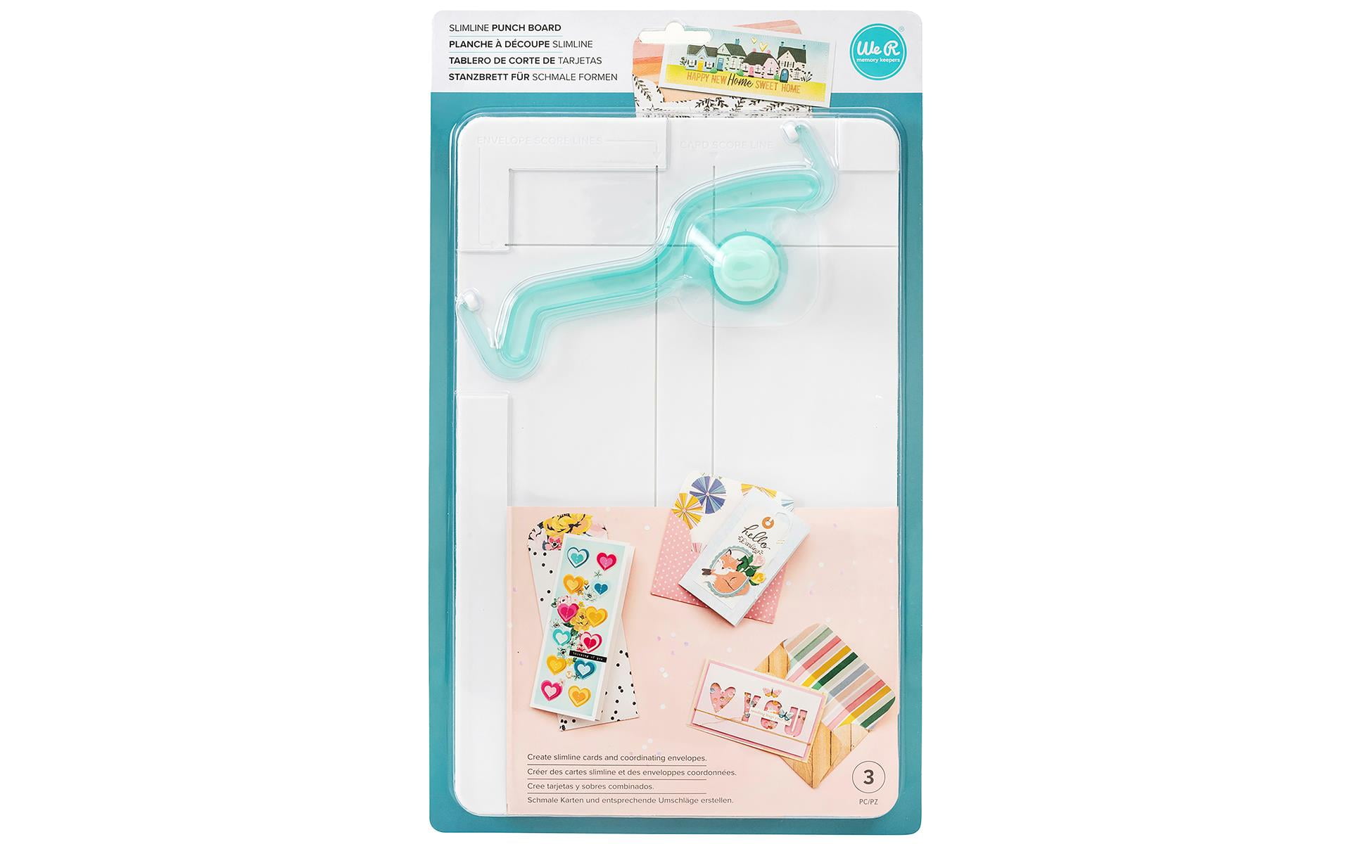 We R Memory Keepers Punch Board-Slimline Card
