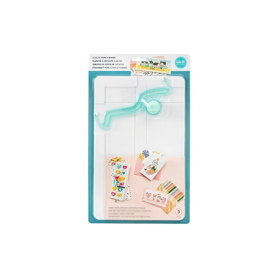 We R Memory Keepers Punch Board-Slimline Card