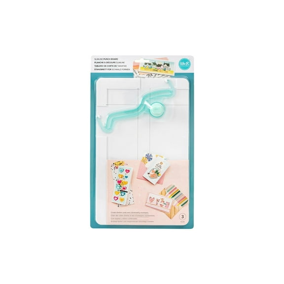 We R Memory Keepers Punch Board-Slimline Card