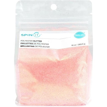 We R Memory Keepers Spin It Extra Fine Glitter 10oz-Pink