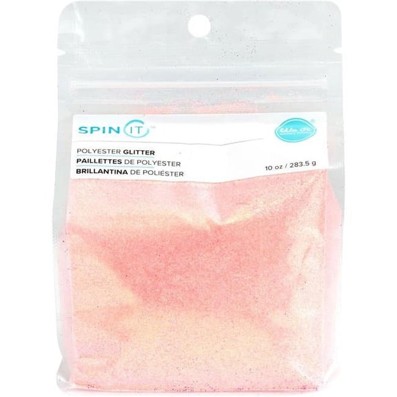 We R Memory Keepers Spin It Extra Fine Glitter 10oz-Pink