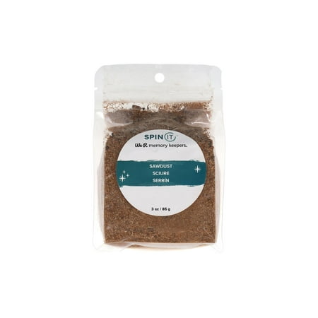We R Memory Keepers Spin It Fine Glitter 10oz-Sawdust