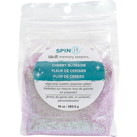 We R Memory Keepers Spin It Glitter Mix 10oz-Cherry Blossom