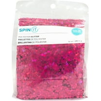 We R Memory Keepers Spin It Super Chunky Glitter 10oz-Dark Pink