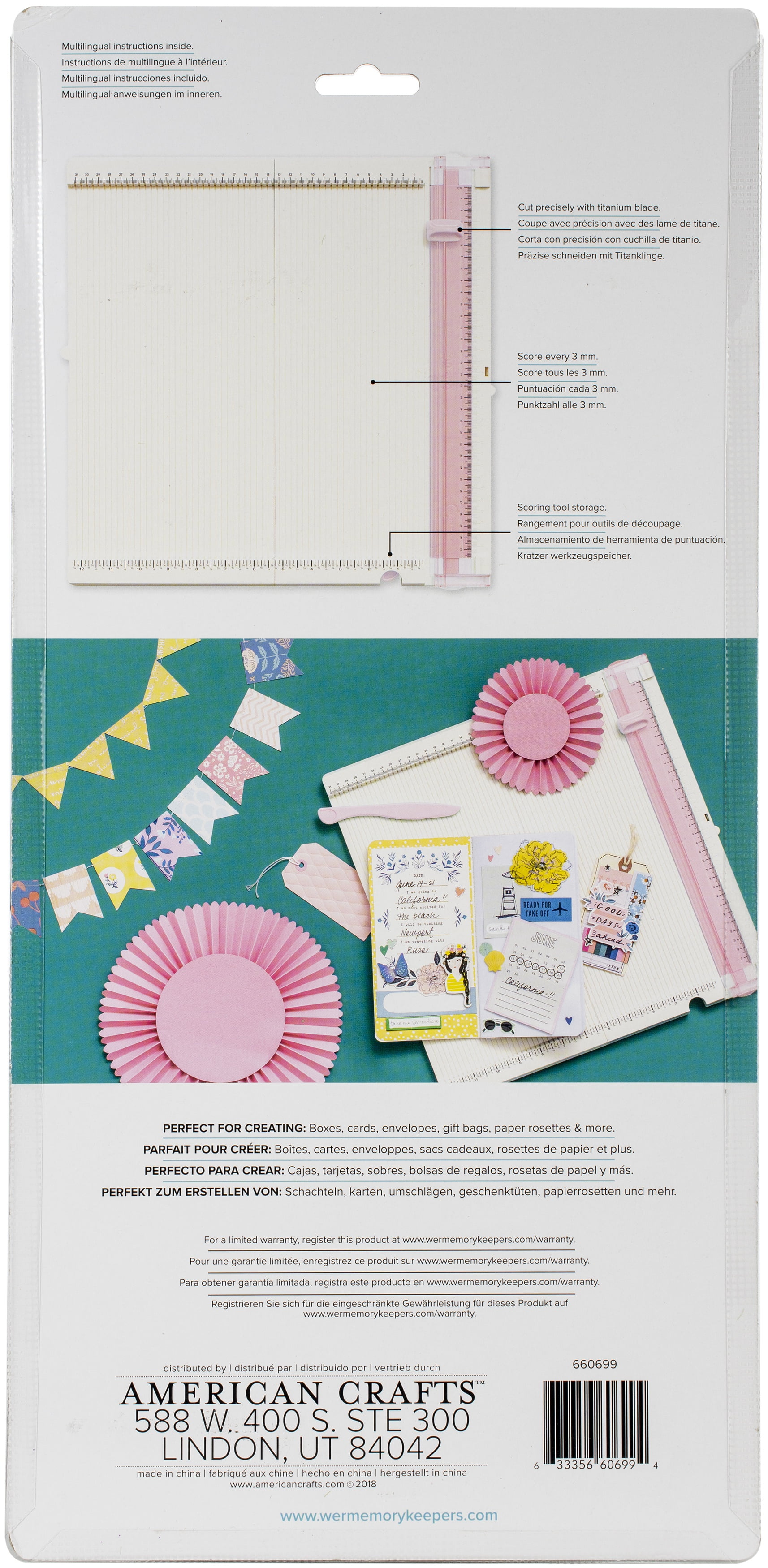 We R Memory Keepers Trim & Score BoardMetric
