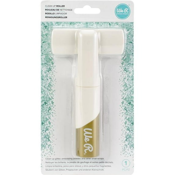 We R Memory Keepers WR660353 Clean Up Roller - White & Gold