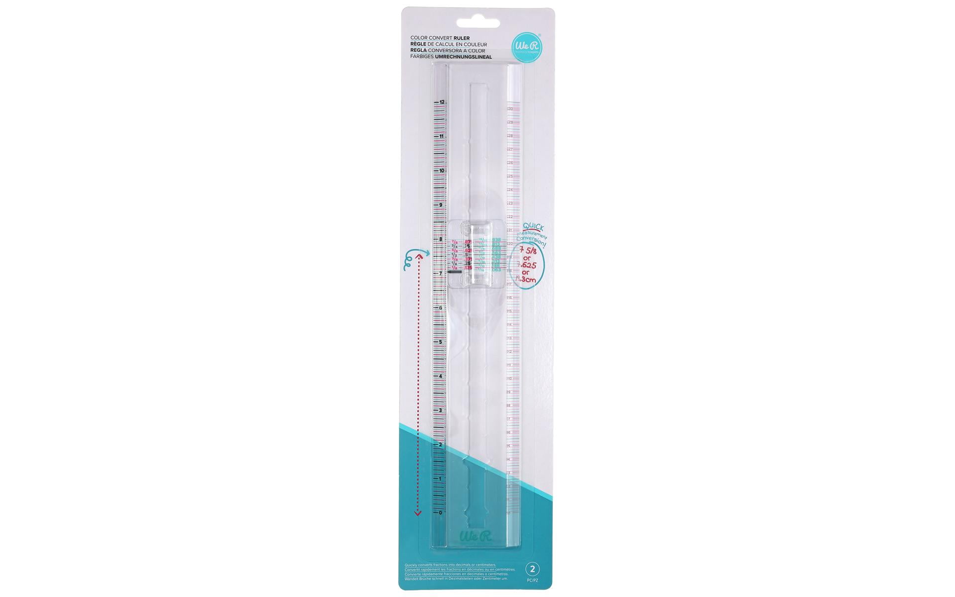 We R Memory Tool Color Convert Ruler - Walmart.com
