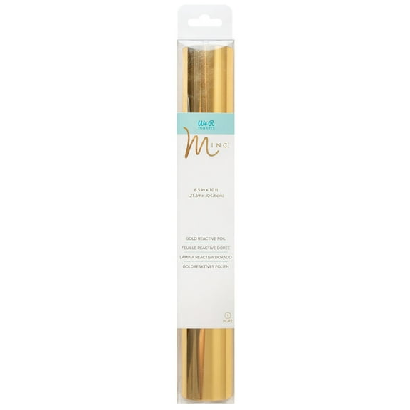We R Minc Foil 8.5"X10'-Gold
