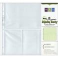 thumbnail image 1 of We R Ring Photo Sleeves 12"X12" 10/Pkg-(3) 6"X4" & (1) 6"X12" Pockets, 1 of 2