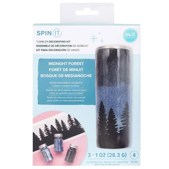 We R Spin It Decorating Kit-Midnight Forest