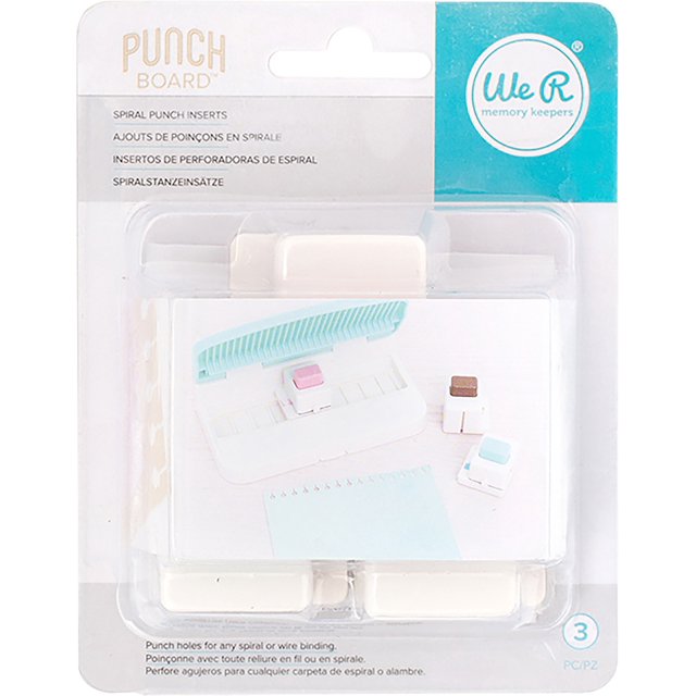 We R Spiral Punch Inserts 3/Pkg