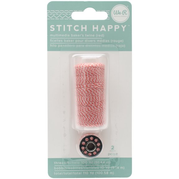 We R Stitch Happy Twine-Red