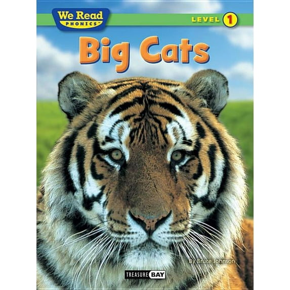 We Read Phonics - Level 1 (Hardcover): Big Cats (Hardcover)