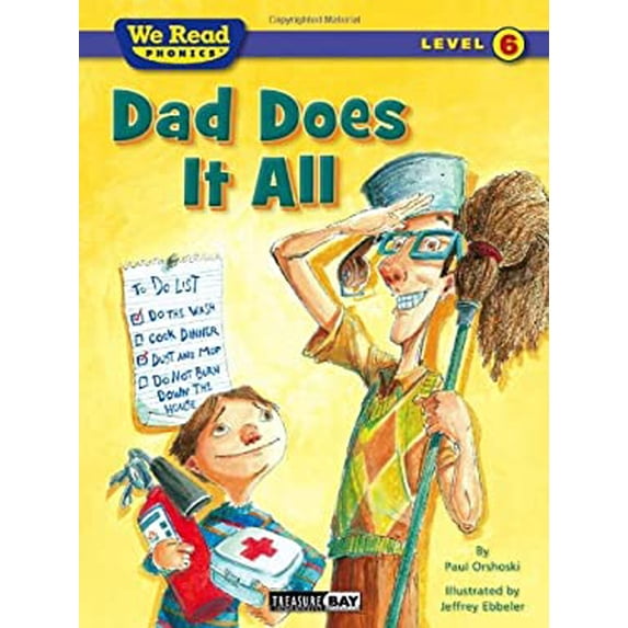 Pre-Owned We Read Phonics - Level 6 (Quality): Dad Does It All (We 6) (Paperback)